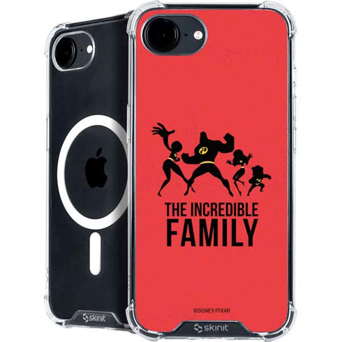 Disney The Incredibles Family Sillhouette iPhone 16e MagSafe Case
