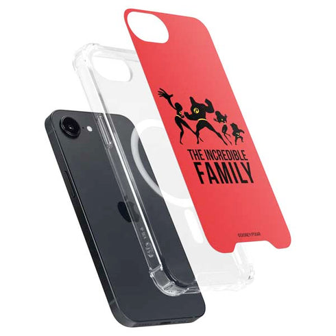 Disney The Incredibles Family Sillhouette iPhone 16e MagSafe Case