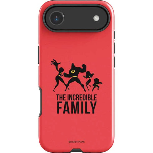 Disney The Incredibles Family Sillhouette iPhone 17 Air Impact Case
