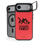 Disney The Incredibles Family Sillhouette iPhone 17 Air Kickstand Case