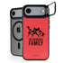 Disney The Incredibles Family Sillhouette iPhone 17 Air Kickstand Case