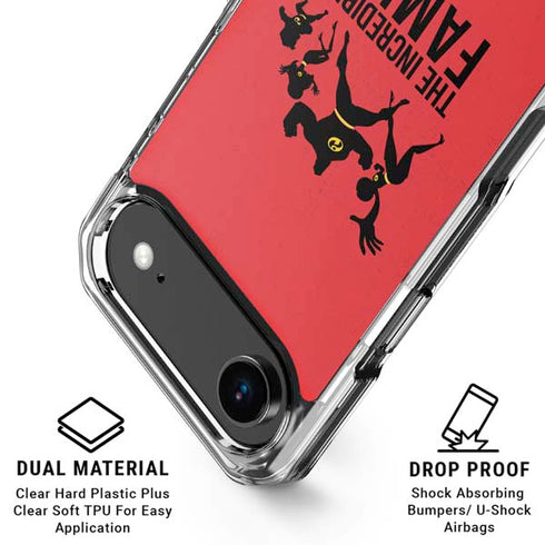 Disney The Incredibles Family Sillhouette iPhone 17 Air MagSafe Case