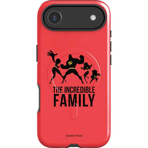 Disney The Incredibles Family Sillhouette iPhone 17 Air Magsafe Impact Case