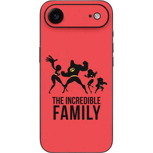 Disney The Incredibles Family Sillhouette iPhone 17 Air Skin