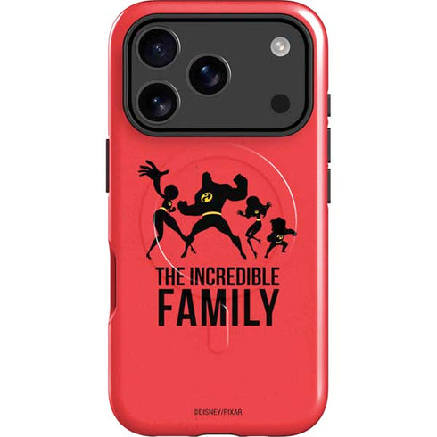 Disney The Incredibles Family Sillhouette iPhone 17 Pro Max Magsafe Impact Case