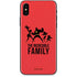 Disney The Incredibles Family Sillhouette iPhone XS Skin