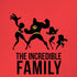 Disney The Incredibles Family Sillhouette iPhone XS Skin