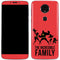 Disney The Incredibles Family Sillhouette Moto E5 Plus Skin
