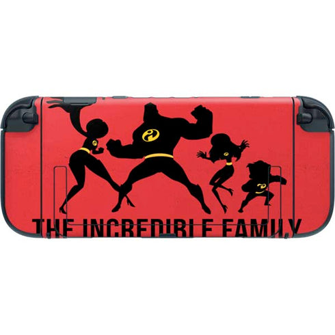Disney The Incredibles Family Sillhouette Nintendo Switch 2 (2025) with Joy-Con Skin