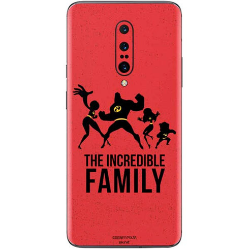 Disney The Incredibles Family Sillhouette OnePlus 7 Pro Skin