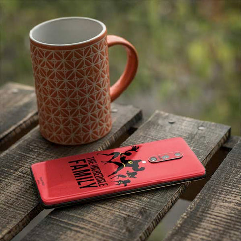 Disney The Incredibles Family Sillhouette OnePlus 7 Pro Skin