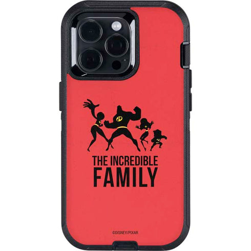 Disney The Incredibles Family Sillhouette Otterbox Defender iPhone Skin