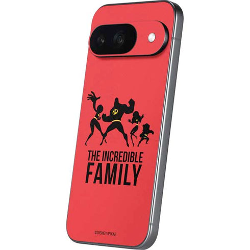 Disney The Incredibles Family Sillhouette Google Pixel 9 Skin