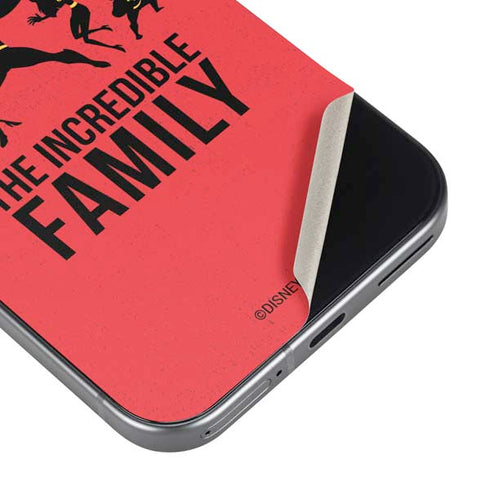 Disney The Incredibles Family Sillhouette Google Pixel 9 Skin