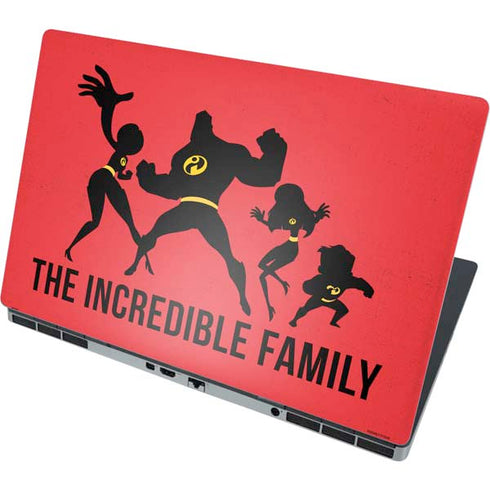 Disney The Incredibles Family Sillhouette Dell Precision Skin