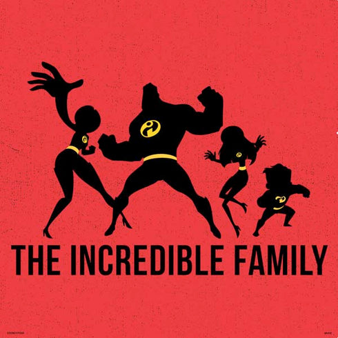 Disney The Incredibles Family Sillhouette PS4 Console Skin