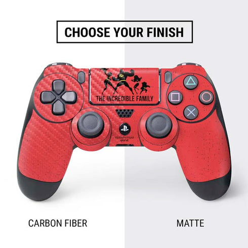 Disney The Incredibles Family Sillhouette PS4 Controller Skin