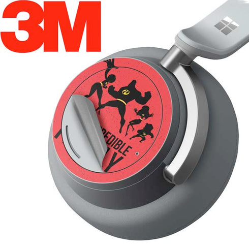 Disney The Incredibles Family Sillhouette Surface Headphones Skin