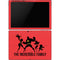 Disney The Incredibles Family Sillhouette Surface Pro 6 Skin