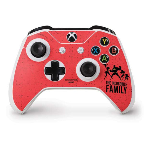 Disney The Incredibles Family Sillhouette Xbox One S Controller Skin