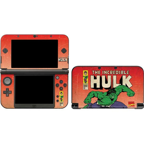 Marvel Classic Comics The Incredible Hulk 3DS XL 2015 Skin