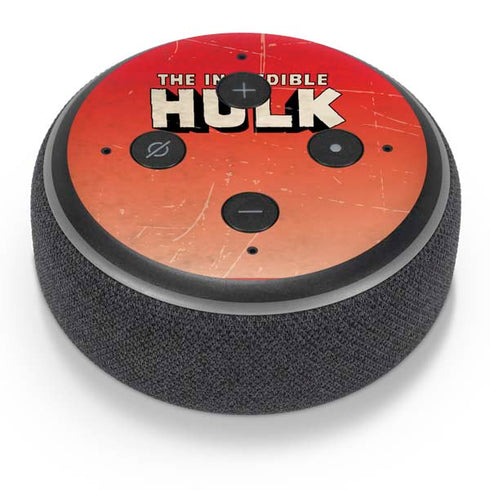 Marvel Classic Comics The Incredible Hulk Amazon Echo Dot Skin