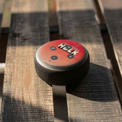 Marvel Classic Comics The Incredible Hulk Amazon Echo Dot Skin