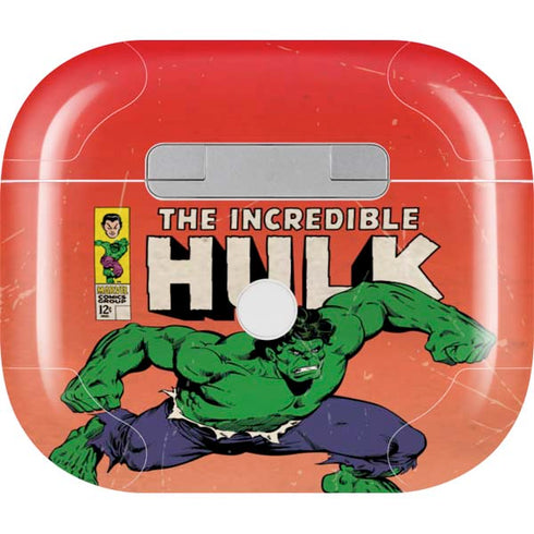 Marvel Classic Comics The Incredible Hulk Apple AirPods (3rd Gen 2021) Skin
