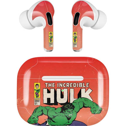 Marvel Classic Comics The Incredible Hulk AirPods Skins