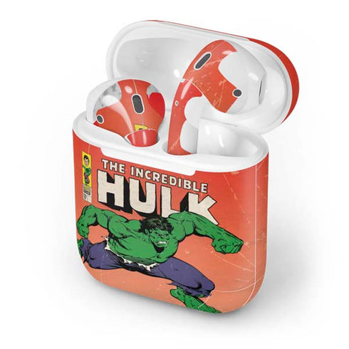 Marvel Classic Comics The Incredible Hulk Apple AirPods Skin