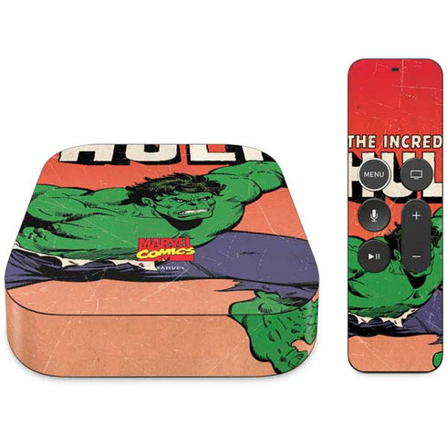 Marvel Classic Comics The Incredible Hulk Apple TV Skin