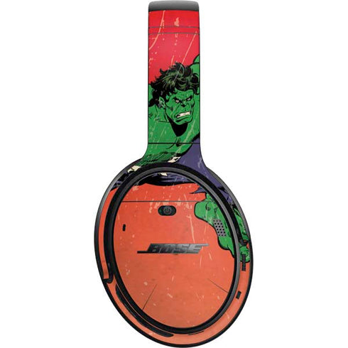 Marvel Classic Comics The Incredible Hulk Bose QuietComfort 35 Headphones Skin