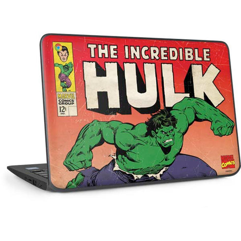 Marvel Classic Comics The Incredible Hulk HP Chromebook Skin