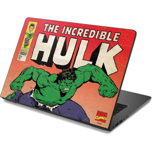 Marvel Classic Comics The Incredible Hulk Dell Chromebook Skin