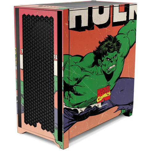 Marvel Classic Comics The Incredible Hulk Corsair 4000D Tempered Glass Mid-Tower ATX Case Skin