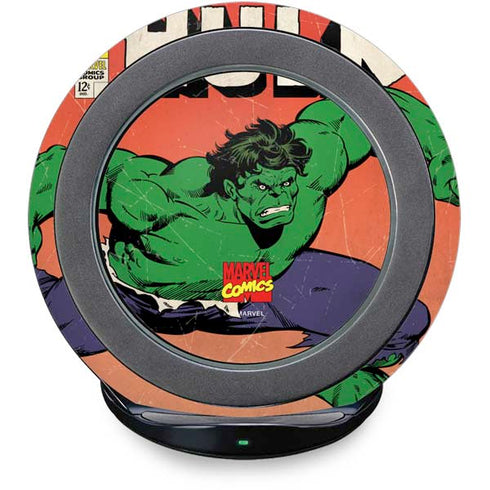 Marvel Classic Comics The Incredible Hulk Fast Charge Wireless Charging Stand Skin