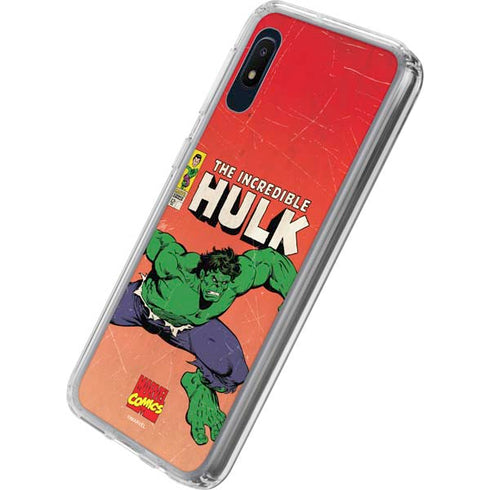 Marvel Classic Comics The Incredible Hulk Galaxy A10e Clear Case