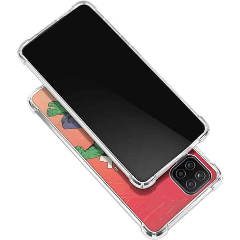 Marvel Classic Comics The Incredible Hulk Galaxy A12 Clear Case