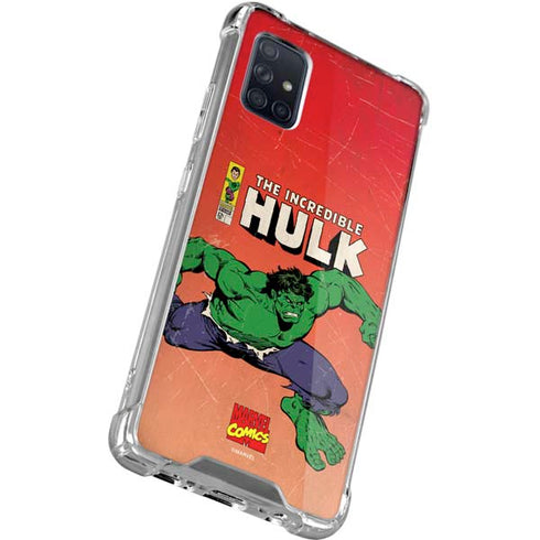 Marvel Classic Comics The Incredible Hulk Galaxy A51 5G Clear Case
