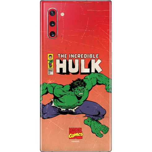 Marvel Classic Comics The Incredible Hulk Galaxy Note 10 Skin