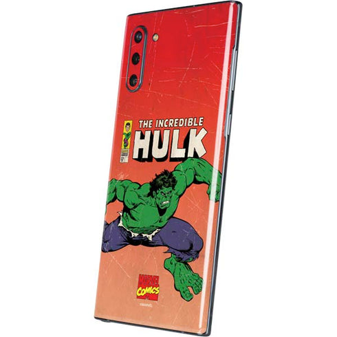 Marvel Classic Comics The Incredible Hulk Galaxy Note 10 Skin