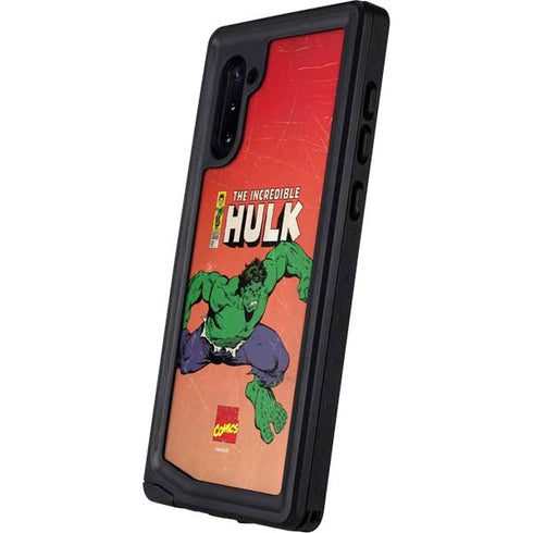 Marvel Classic Comics The Incredible Hulk Galaxy Note 10 Waterproof Case