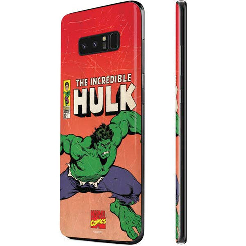 Marvel Classic Comics The Incredible Hulk Galaxy Note 8 Skin