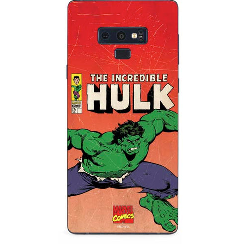 Marvel Classic Comics The Incredible Hulk Galaxy Note 9 Skin