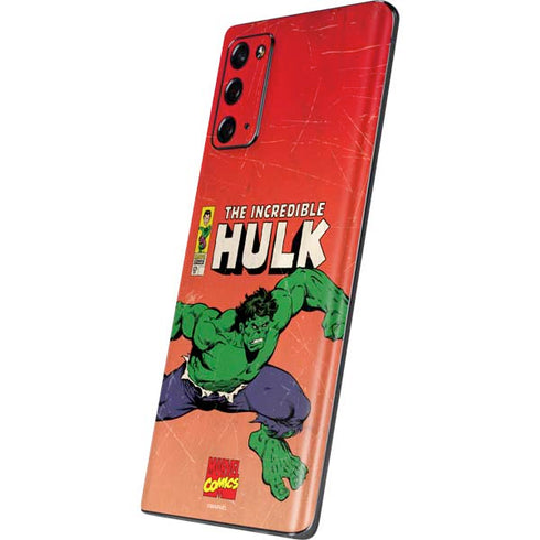 Marvel Classic Comics The Incredible Hulk Galaxy Note20 5G Skin