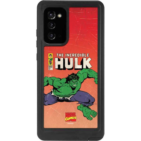 Marvel Classic Comics The Incredible Hulk Galaxy Note20 5G Waterproof Case