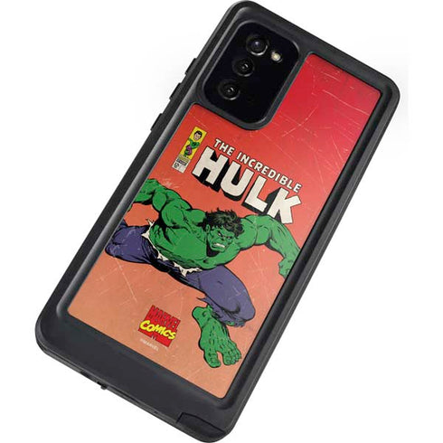 Marvel Classic Comics The Incredible Hulk Galaxy Note20 5G Waterproof Case