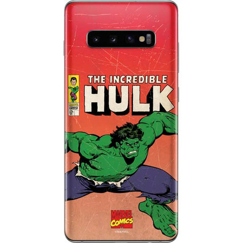 Marvel Classic Comics The Incredible Hulk Galaxy S10 Plus Skin