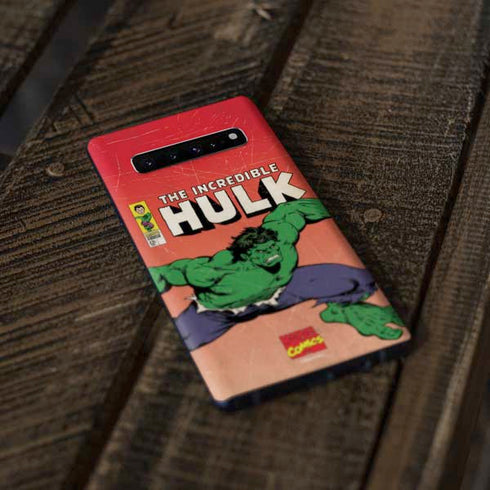 Marvel Classic Comics The Incredible Hulk Galaxy S10 Plus Skin