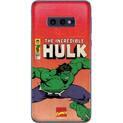 Marvel Classic Comics The Incredible Hulk Galaxy S10e Skin